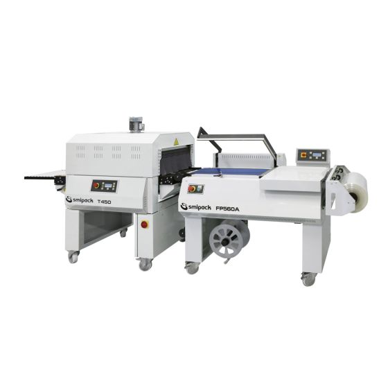 do 1500 pak/h, do 230mm visina, Polu-automatske za POF folije