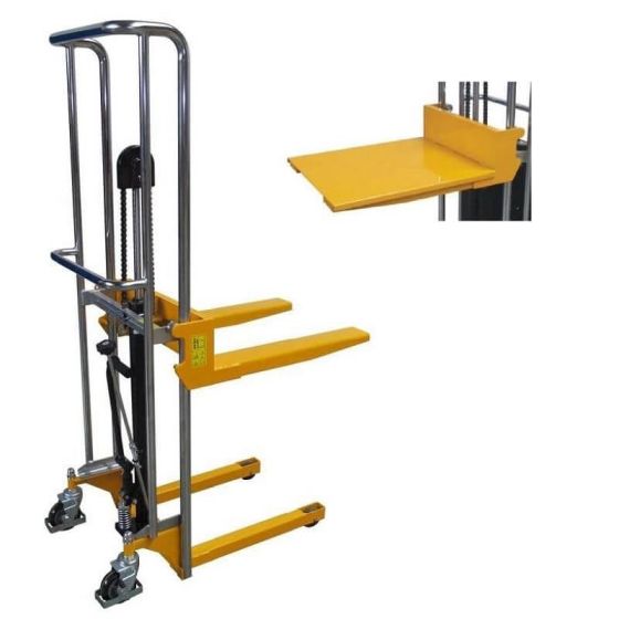 Ručni platformski viljuškar za podizanje 400 kg, od 1.500 mm, Viljuškari