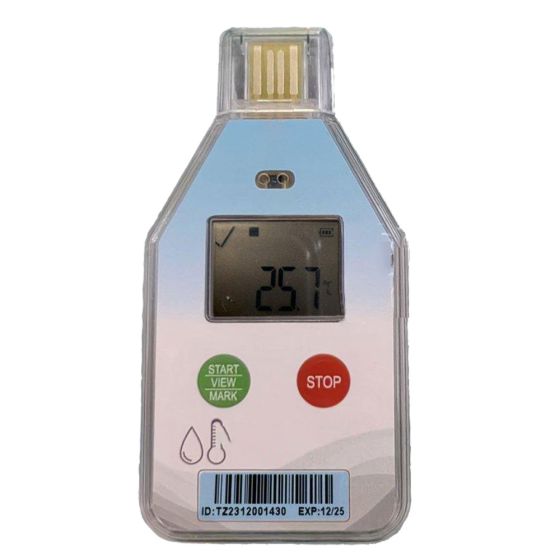 Rekorder temperature (-30 do +60oC) i vlažnosti (0% do 90%), Pakovanje u hladnom lancu