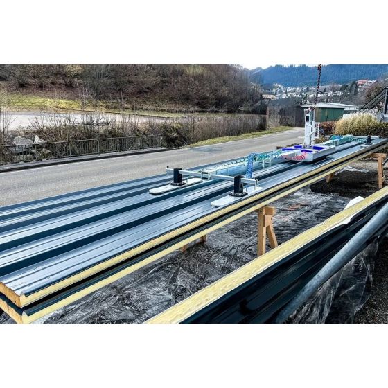 Vakuumske dizalice.Vakumsko rukovanje za transport sendvič panela i fasadnih elemenata do 400 kg
