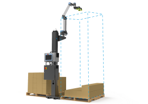 Cobot paletizator za težine do 27 kg i visine tereta do 3000 mm