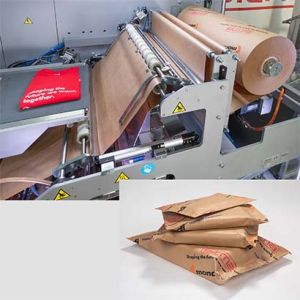 Mašina za pakovanje papirom za logistiku u E-trgovini 900 paketa/h