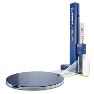 Polu-automatska vertikalna strečerica sa obrtnom platformom
