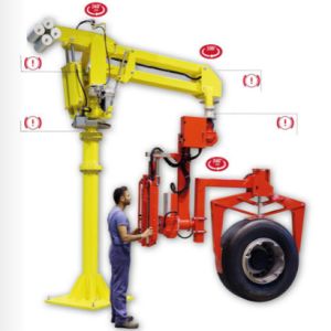 Industrijski manipulator sa krutim zglobnim rukama za opterećenja do 1500 kg