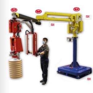 Industrijski manipulator sa krutim zglobnim rukama za opterećenja do 550 kg