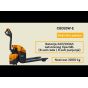 Atlas lift CBD 20W E - Električni paletni viljuškar do 2.000 kg, baterija 24V/105Ah (SRB)