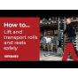 Podizači i okretači za kalemove do 300 kg - How to lift and transport rolls and reels safely │HOVMAND - Lifting & moving technology