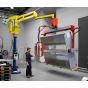 Industrijski manipulator sa krutim zglobnim rukama za opterećenja do 1500 kg, Sa rukom