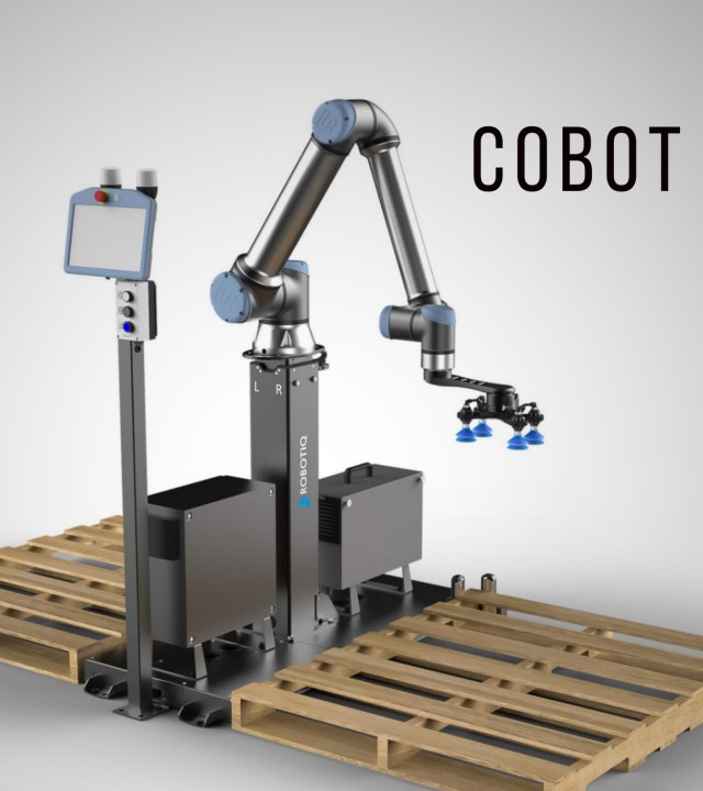 Cobot palletizers